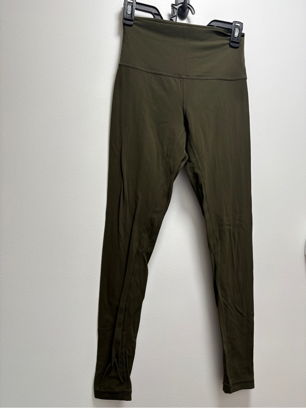 Lululemon High-Waist Align Olive Green Leggings